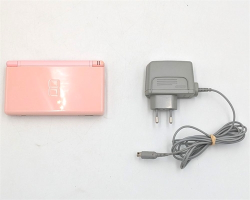 Nintendo DS Lite - Coral Pink - Complete In Box - Console - SNR UEF29082905 (B Grade) (Used)